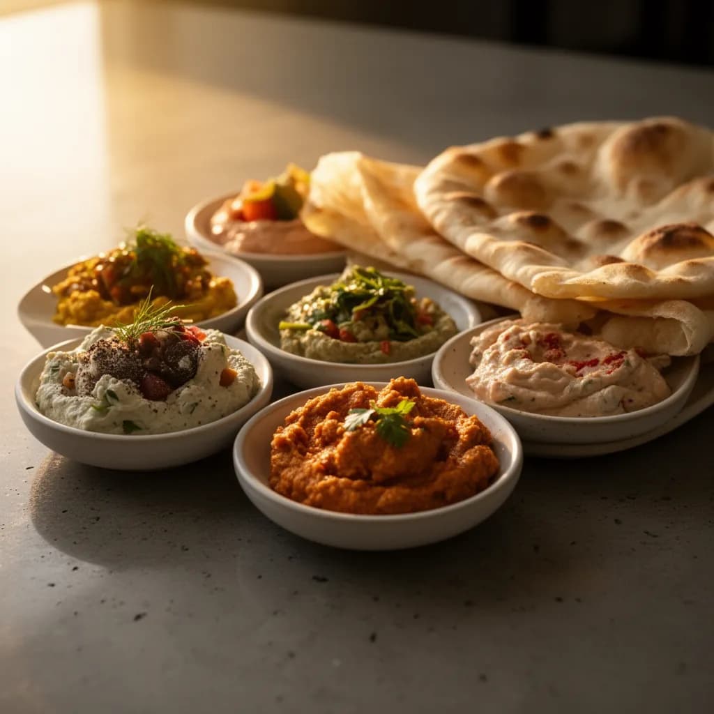 Sample Mezze Platter