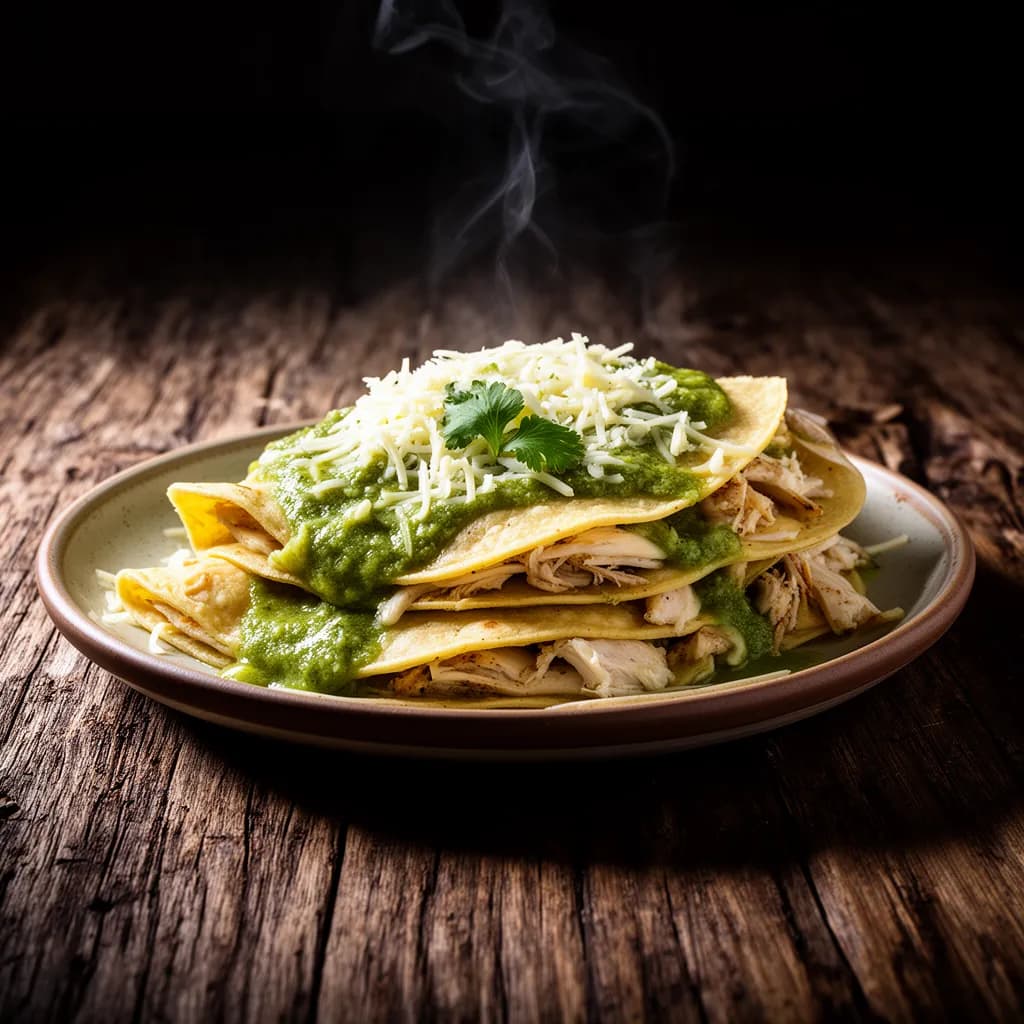 Enchiladas Verdes
