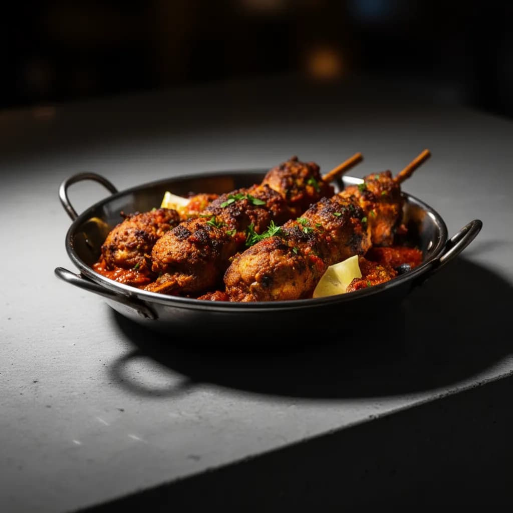 Chicken Kabab Karahi
