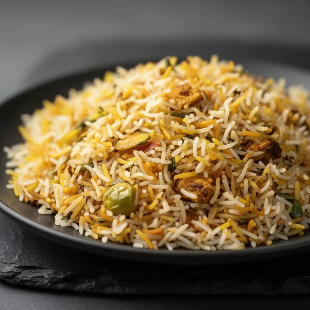 Biryani Rice Plain — restaurant-quality dish photo for an online ordering menu