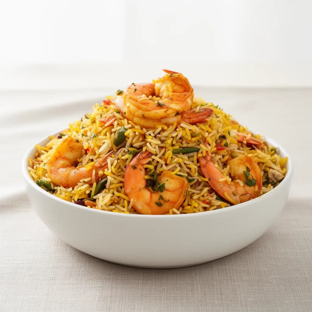Prawns Biryani