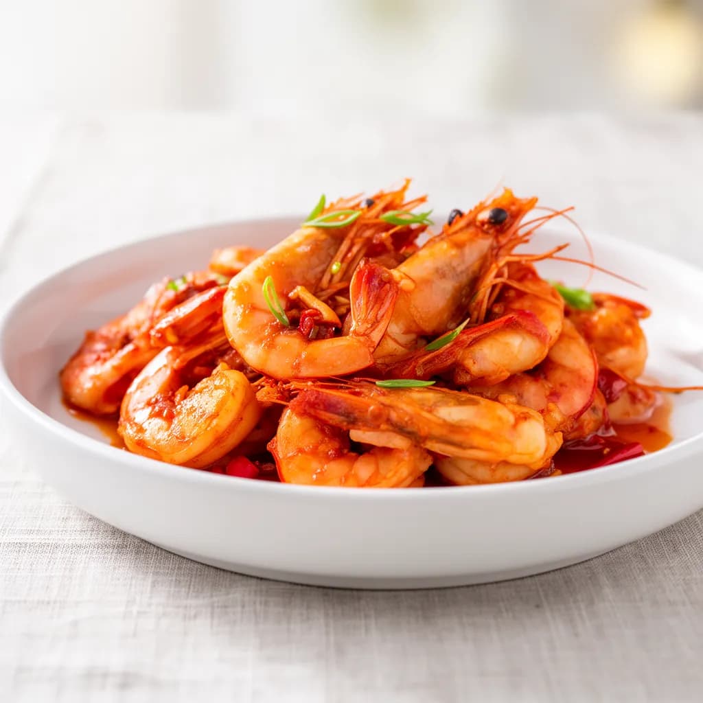 Chilly Prawns